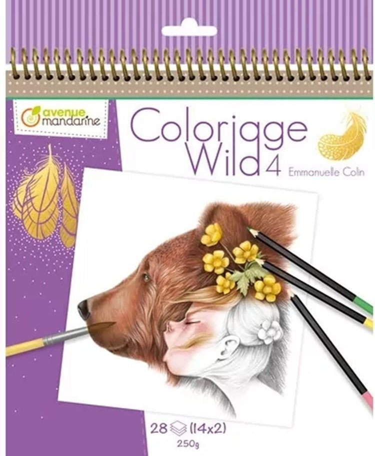 Kolorowanka | Dziewczynki Wśród Zwierząt