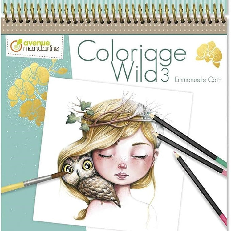 Kolorowanka | Dziewczynki Świat Natury