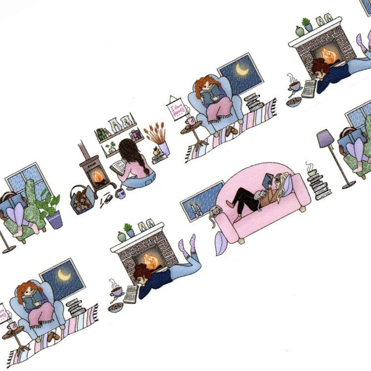 Taśma washi Willwa | Odpoczynek z Książką