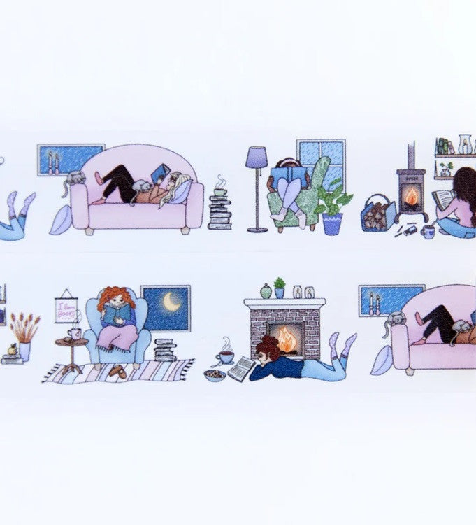 Taśma washi Willwa | Odpoczynek z Książką