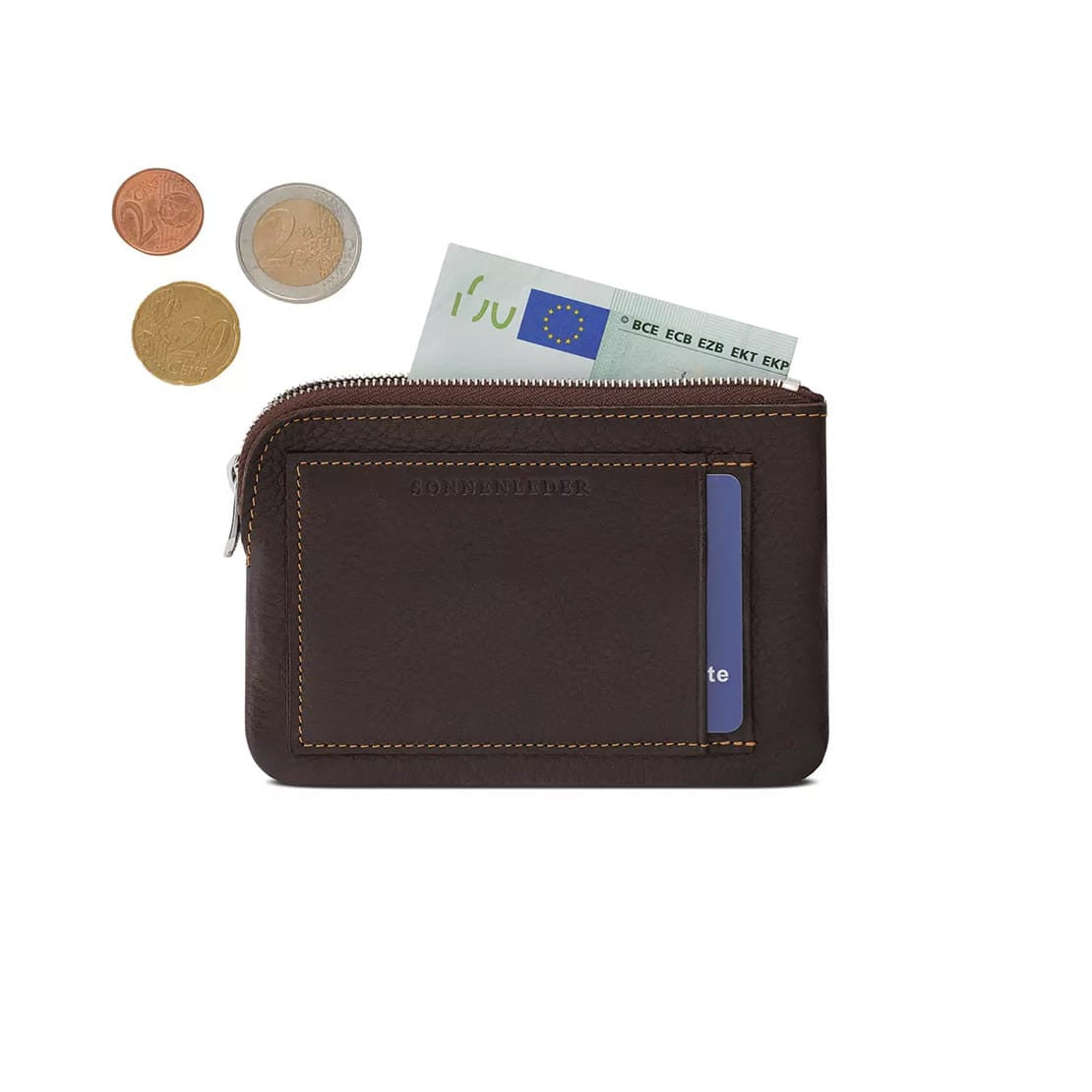 Skórzany portfel Sonnenleder | Monteverdi B