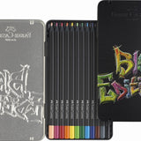 Kredki trójkątne Faber-Castell Black Edition | 12 kolorów