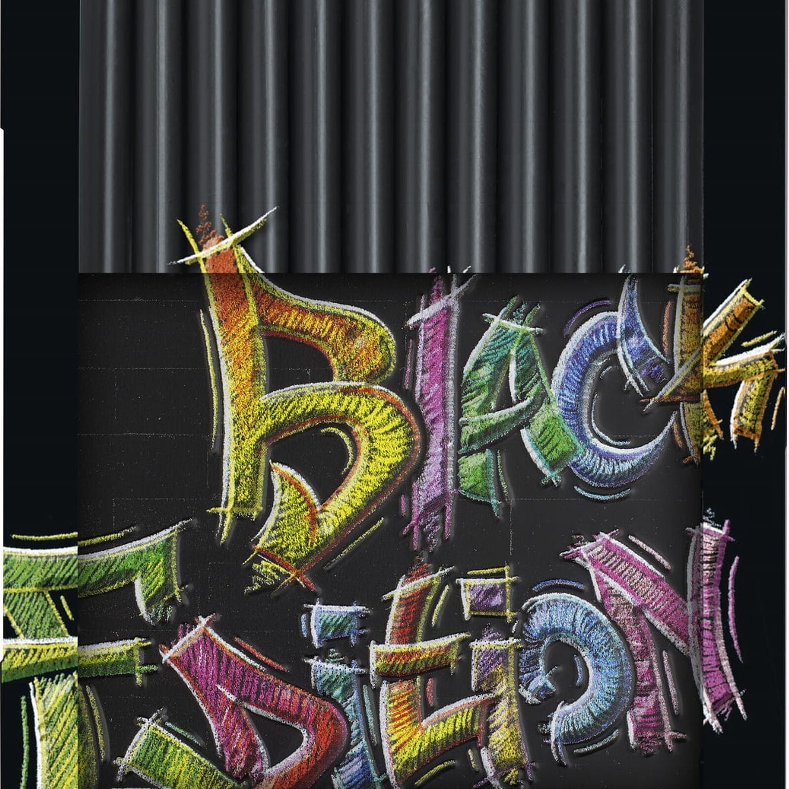 Kredki trójkątne Faber-Castell Black Edition | 12 kolorów