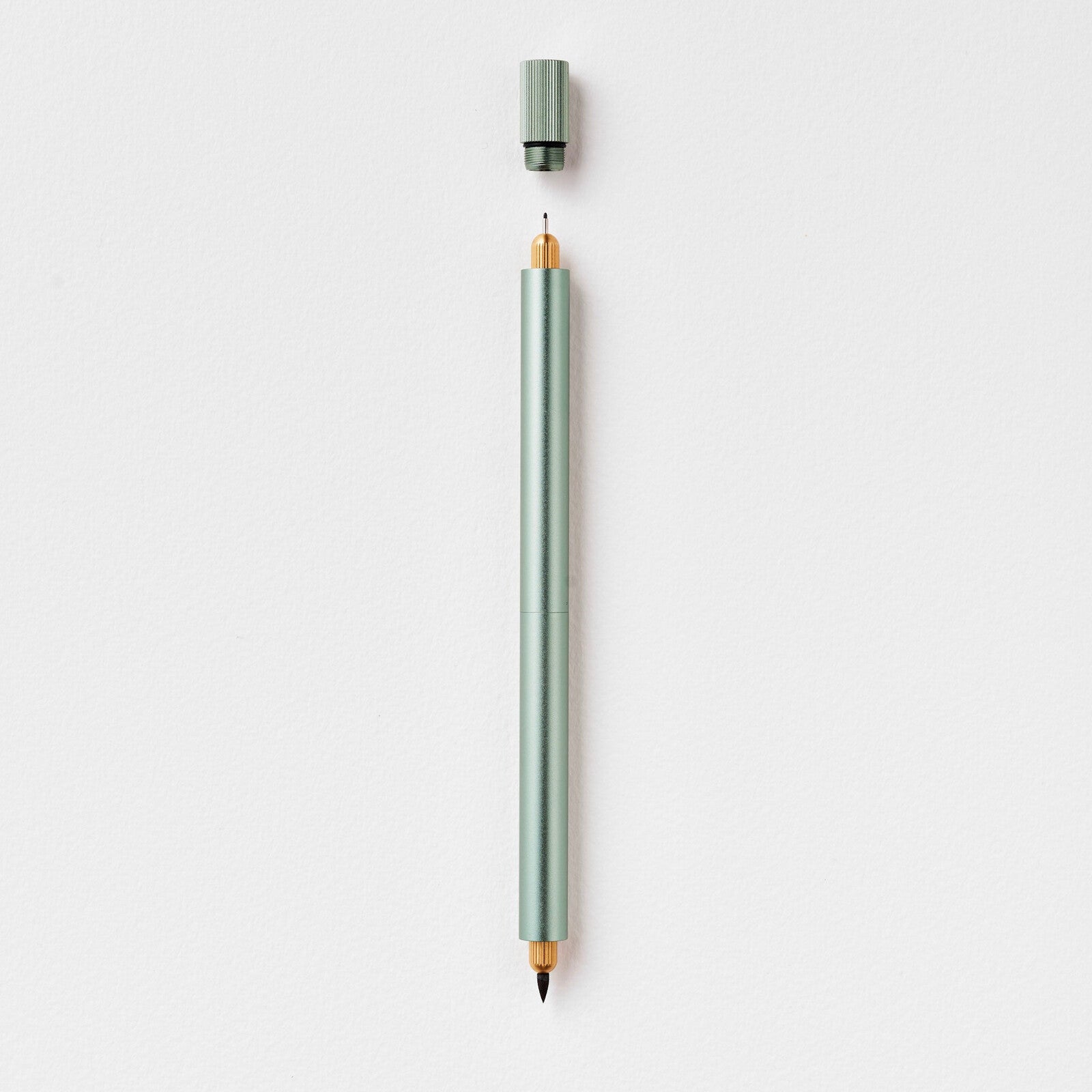 Dwustronny cienkopis z wymiennymi końcówkami Tom's Studio Lumos Pro Duo Tip | Szałwiowy