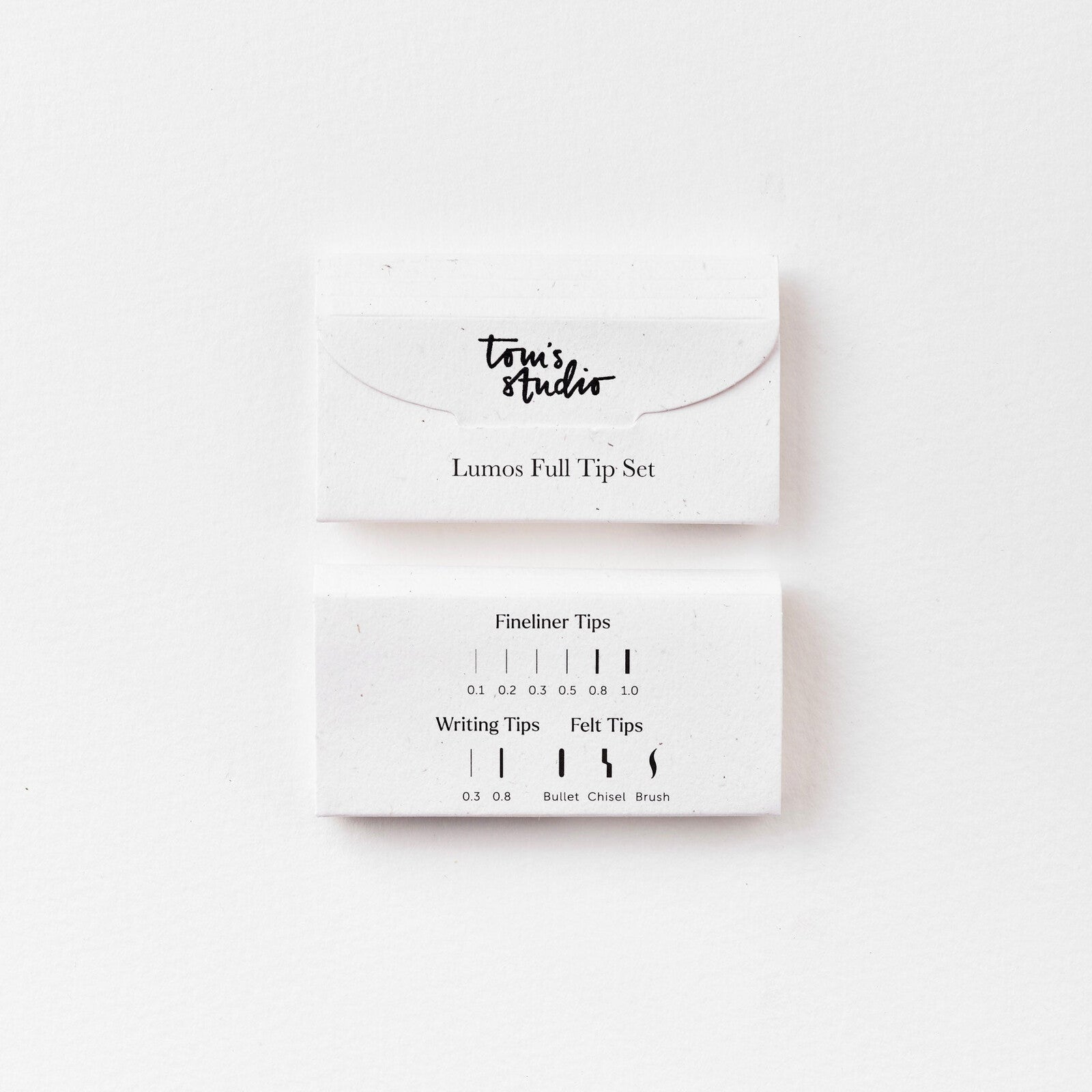 Zestaw 11 wymiennych końcówek Full Creative Tip Set do Tom's Studio Lumos