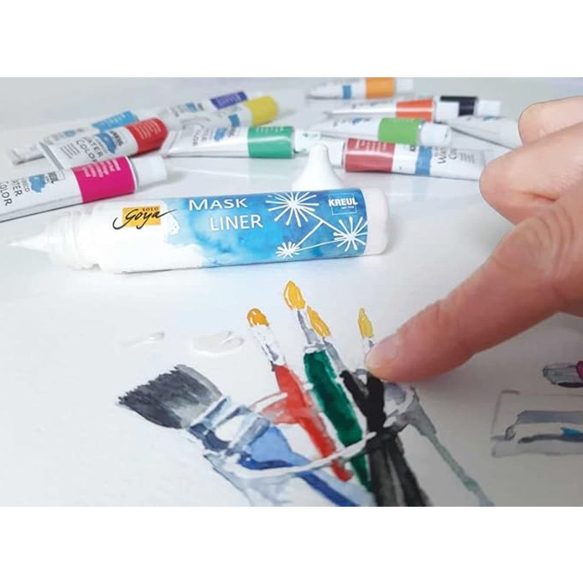 Płyn maskujący w tubce Kreul Solo Goya