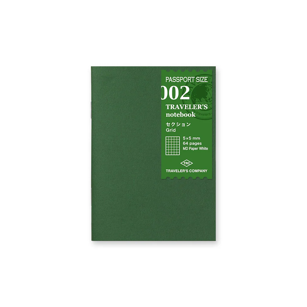 Wkład Traveler's Notebook Passport Size 002 | Notes w kratkę