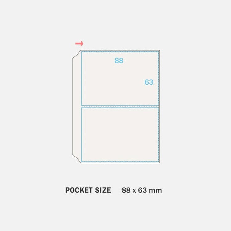 Album na zdjęcia ICONIC The Archive Collect Book Podwójny |  Niebieski