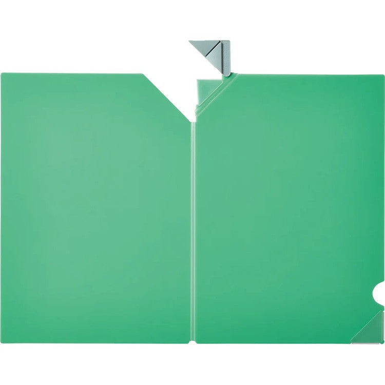 Teczka King Jim NANAMEKURI A4 | Czarna