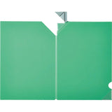 Teczka King Jim NANAMEKURI A4 | Biała