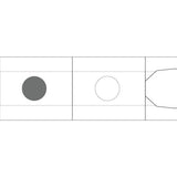Zestaw tuszy do pieczątek w pisaku | Biały-Szary-Brązowy