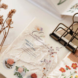 Książeczka z naklejkami washi | Rośliny