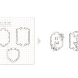 Zestaw stempli silikonowych Icon | Ramki