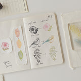 Zestaw stempli silikonowych Icon | Ptak i Kwiaty