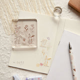 Zestaw stempli silikonowych Icon | Kwiaty i Króliczki