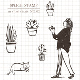 Zestaw stempli silikonowych Icon | Hygge