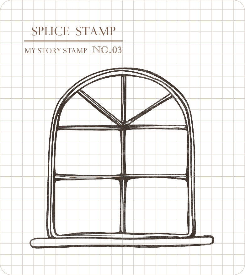 Zestaw stempli silikonowych Icon | Zimowy krajobraz