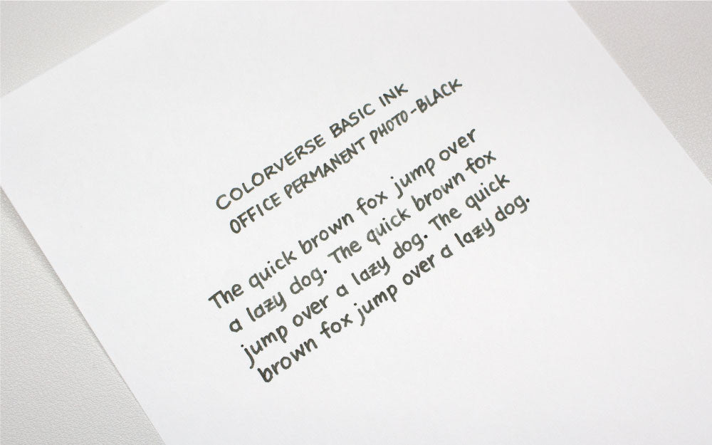 Atrament permanentny Colorverse Ink Office Series | Photo Black