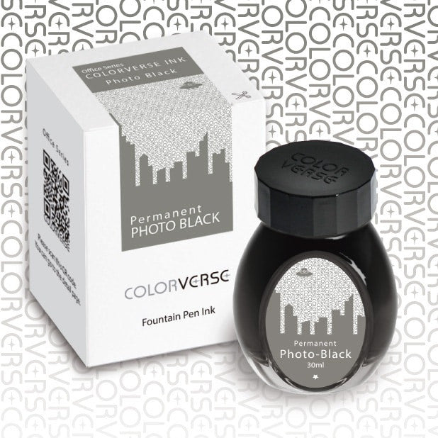 Atrament permanentny Colorverse Ink Office Series | Photo Black