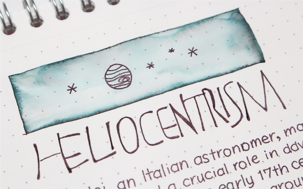 Zestaw atramentów Colorverse Ink | SIDEREUS NUNCIUS & Heliocentrism