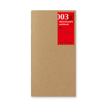 Wkład do Traveler's Notebook 003 | Notes gładki