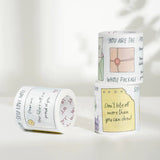 Zestaw naklejek w taśmie Washi | Kolorowe napisy doodle