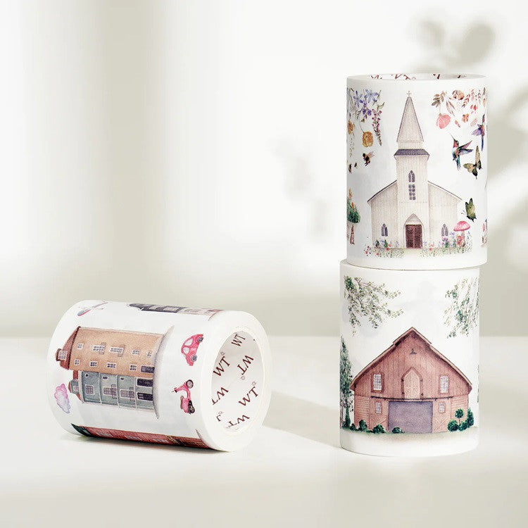 Zestaw Naklejek w Taśmie Washi | Podmiejska Architektura