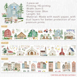 Zestaw Naklejek w Taśmie Washi | Podmiejska Architektura