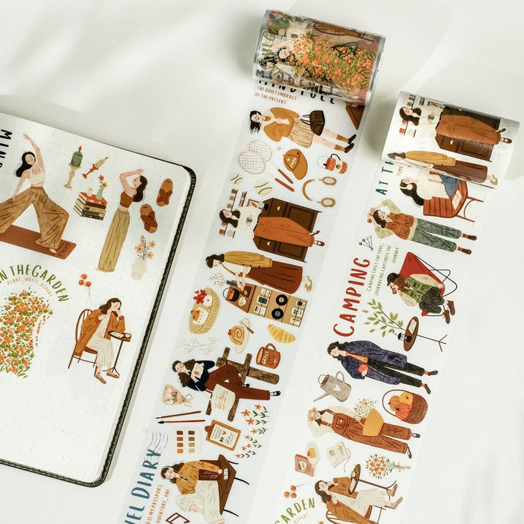 Zestaw Taśm Washi Pre-Cut | Moja codzienność