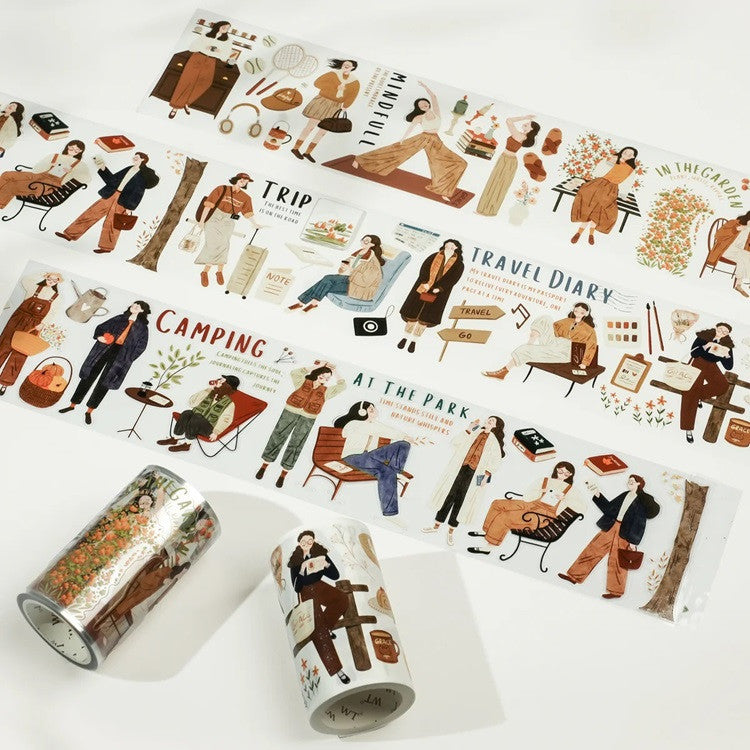 Zestaw Taśm Washi Pre-Cut | Moja codzienność