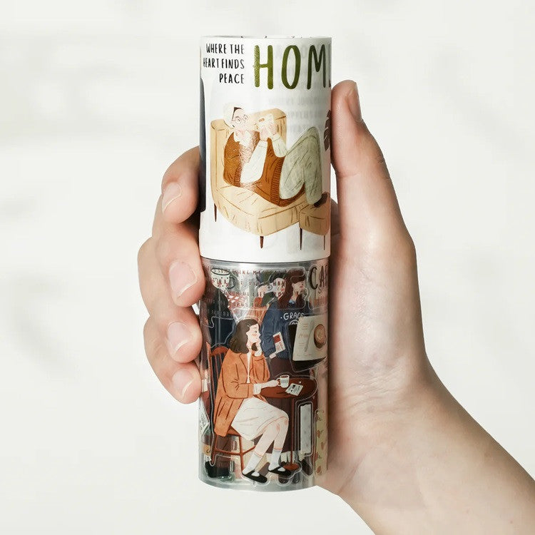 Zestaw Taśm Washi Pre-Cut | Moja codzienność