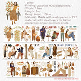 Zestaw Taśm Washi Pre-Cut | Moja codzienność