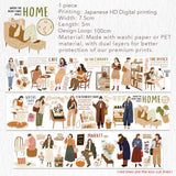 Zestaw Taśm Washi Pre-Cut | Moja codzienność