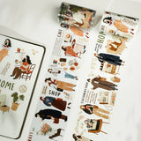 Zestaw Taśm Washi Pre-Cut | Moja codzienność