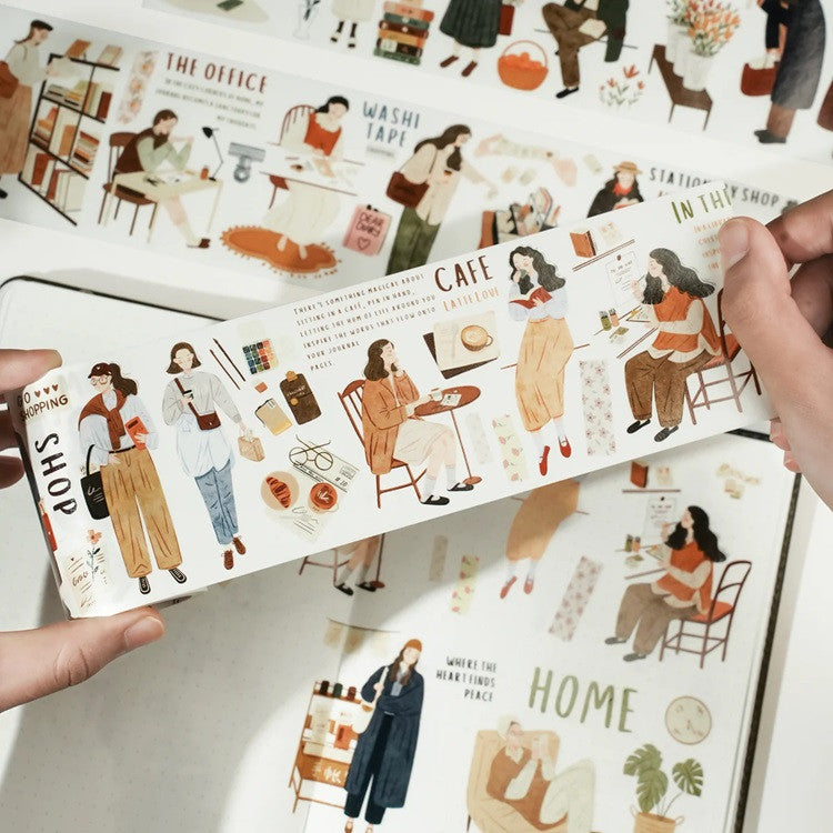 Zestaw Taśm Washi Pre-Cut | Moja codzienność