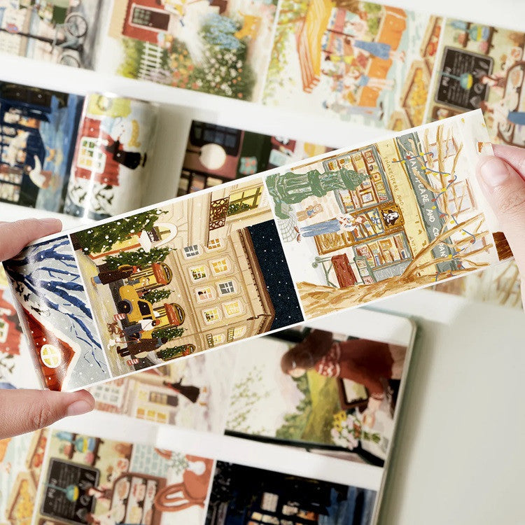 Taśma Washi | Pory roku w mieście