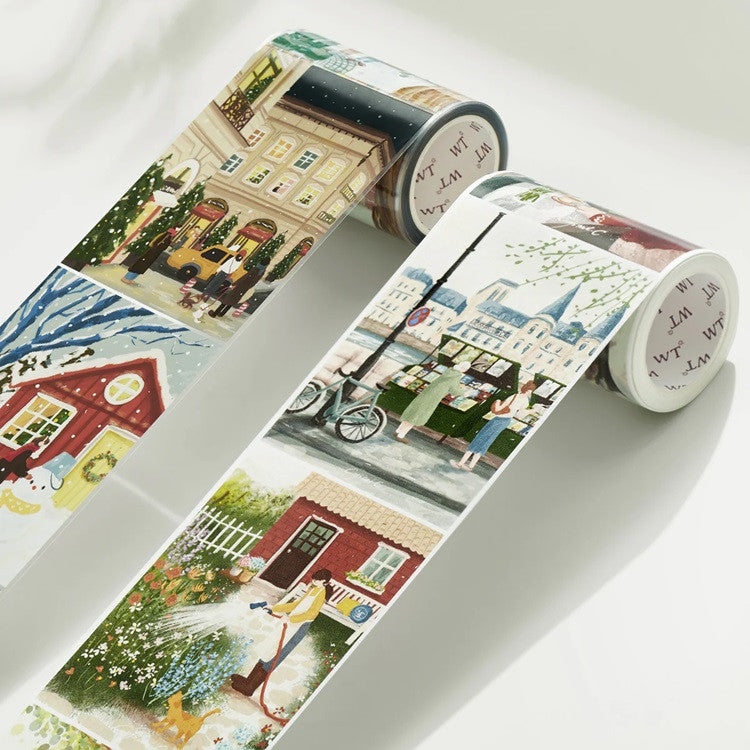 Taśma Washi | Pory roku w mieście