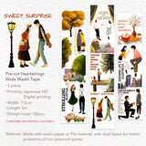 Taśma Washi Pre-Cut | Romantyczne spotkania