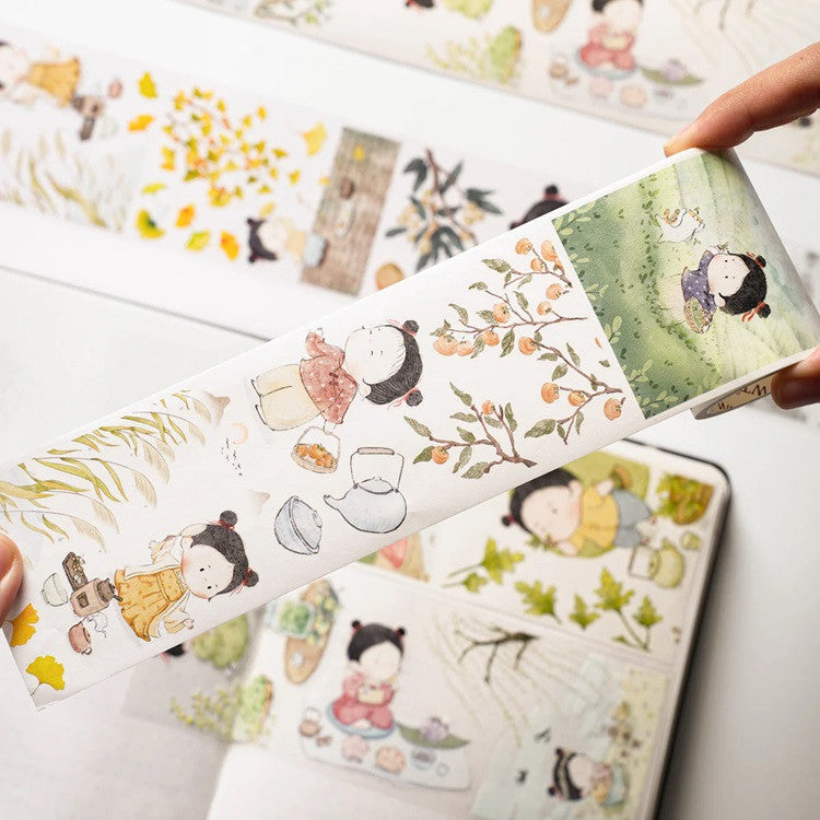 Taśma Washi Pre-Cut | Urocze dzieciństwo