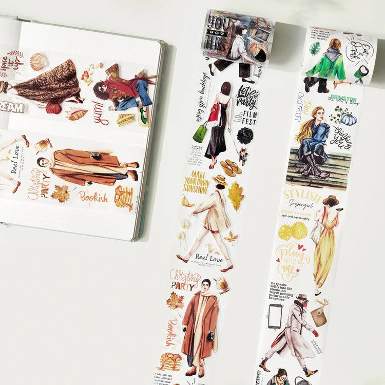 Taśma Washi Pre-Cut | Miejski styl