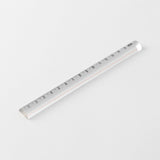 Linijka powiększająca Midori 15 cm | Przezroczysta