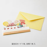 Kartka okolicznościowa 3D Midori | Tort urodzinowy