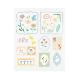 Dekoracyjne naklejki transferowe Midori | Nordyckie motywy