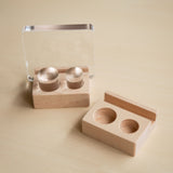 Drewniany Stojak do Bloczków Akrylowych