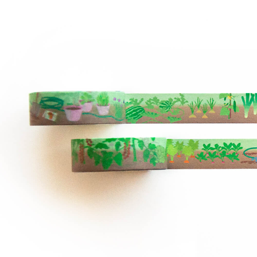 Taśma washi Willwa | Kwitnący ogród