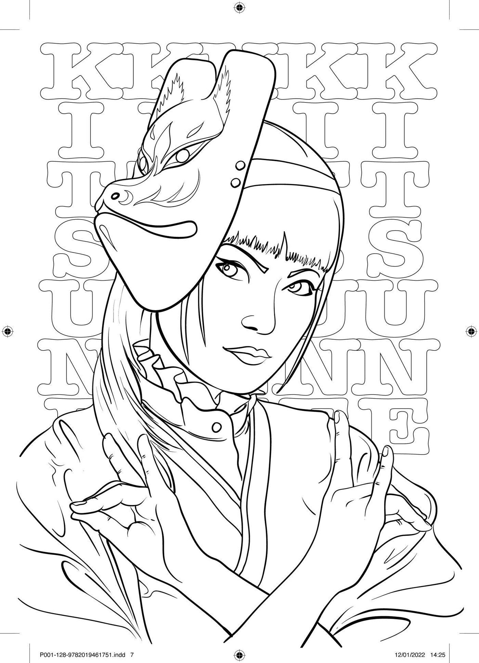 Kolorowanka Mini-bloc | Japonia