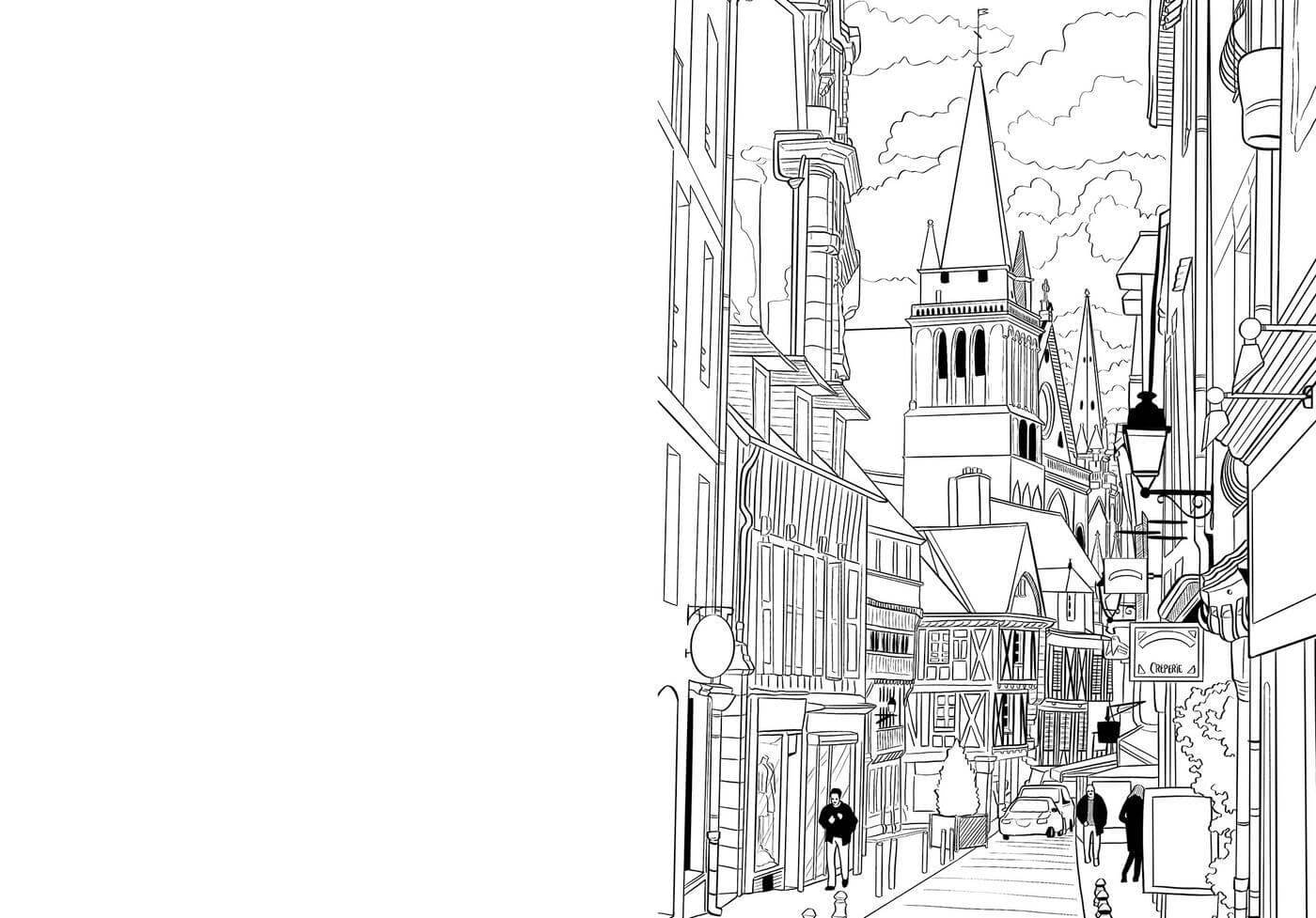 Kolorowanka Livre de Coloriage | Bretania