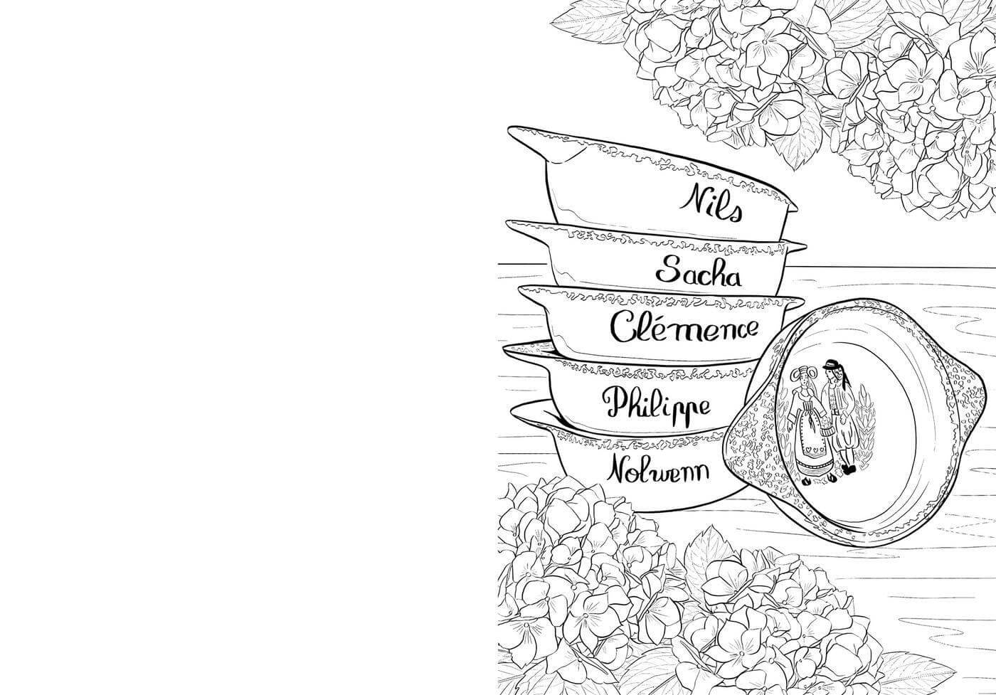 Kolorowanka Livre de Coloriage | Bretania