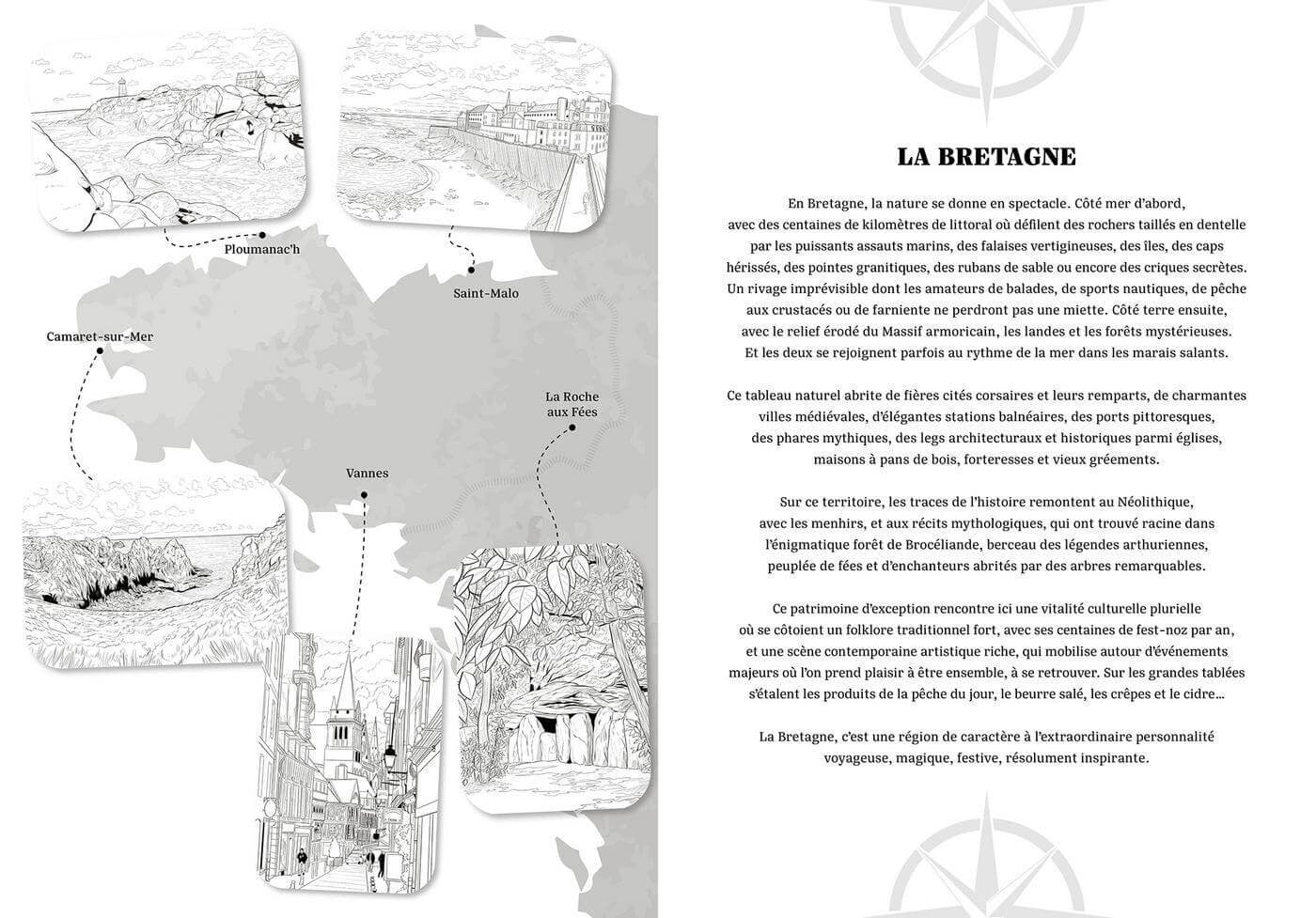 Kolorowanka Livre de Coloriage | Bretania