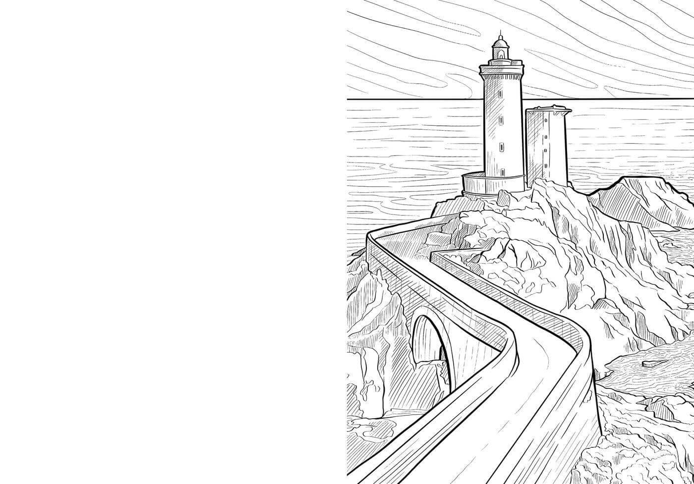 Kolorowanka Livre de Coloriage | Bretania